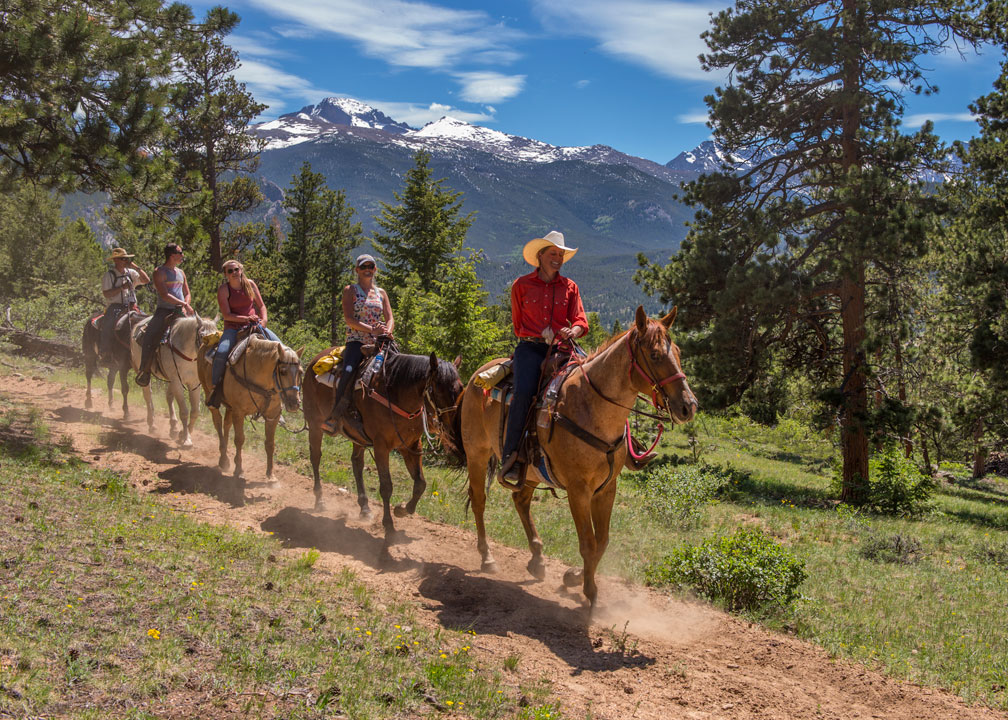 2 Hour Horseback Ride in Rocky Mountain National Park
